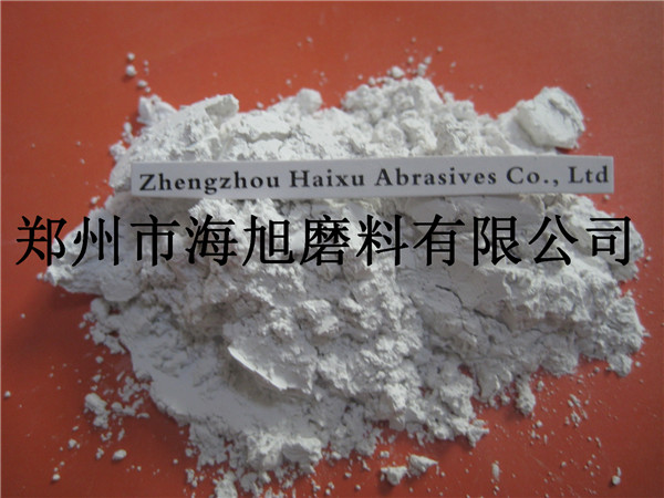 酸洗水分白剛玉微粉F500(中值12.8±1.0微米）